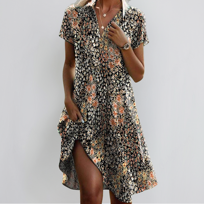 Eliska | Elegante Bloemenjurk