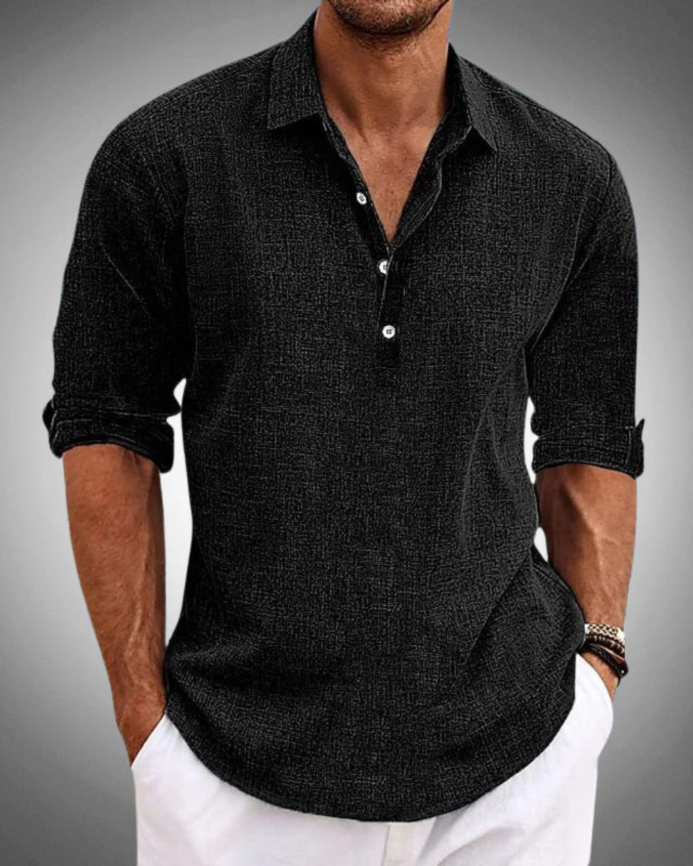 Matteo | Classic Katoenen Shirt (1+1 Gratis)