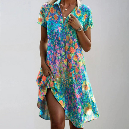 Eliska | Elegante Bloemenjurk