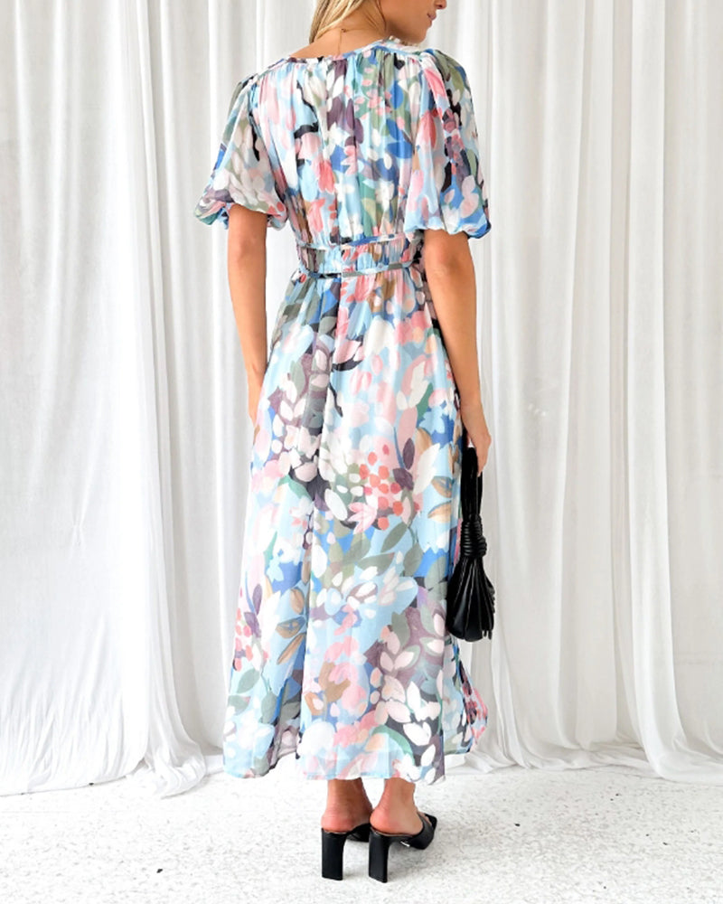 Emerie | Lange boho jurk