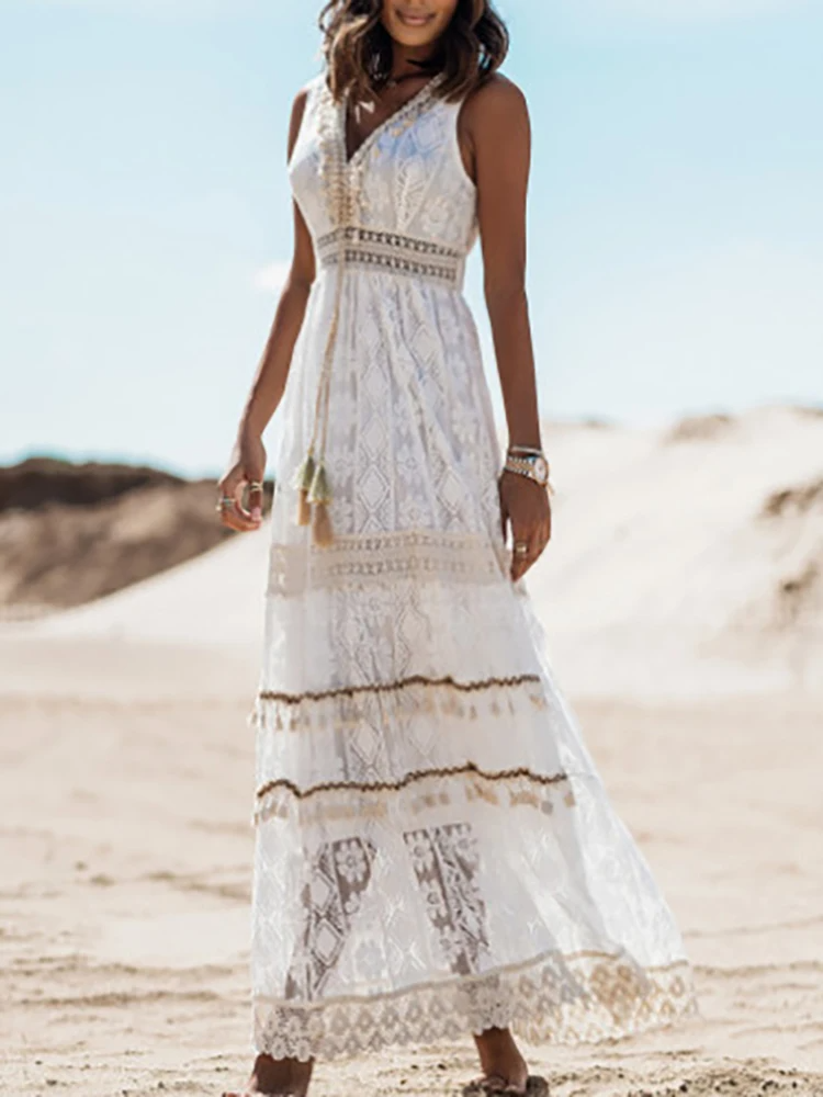 Nina | Luxe Boho-jurk (Bijna uitverkocht)