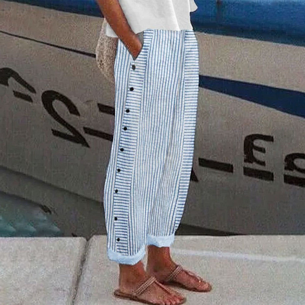Charlene | Gestreepte broek