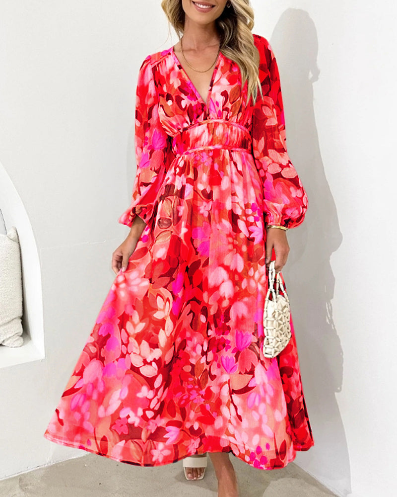 Emerie | Lange boho jurk