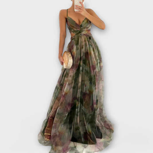 Anne | Elegant Mesh Maxikleed