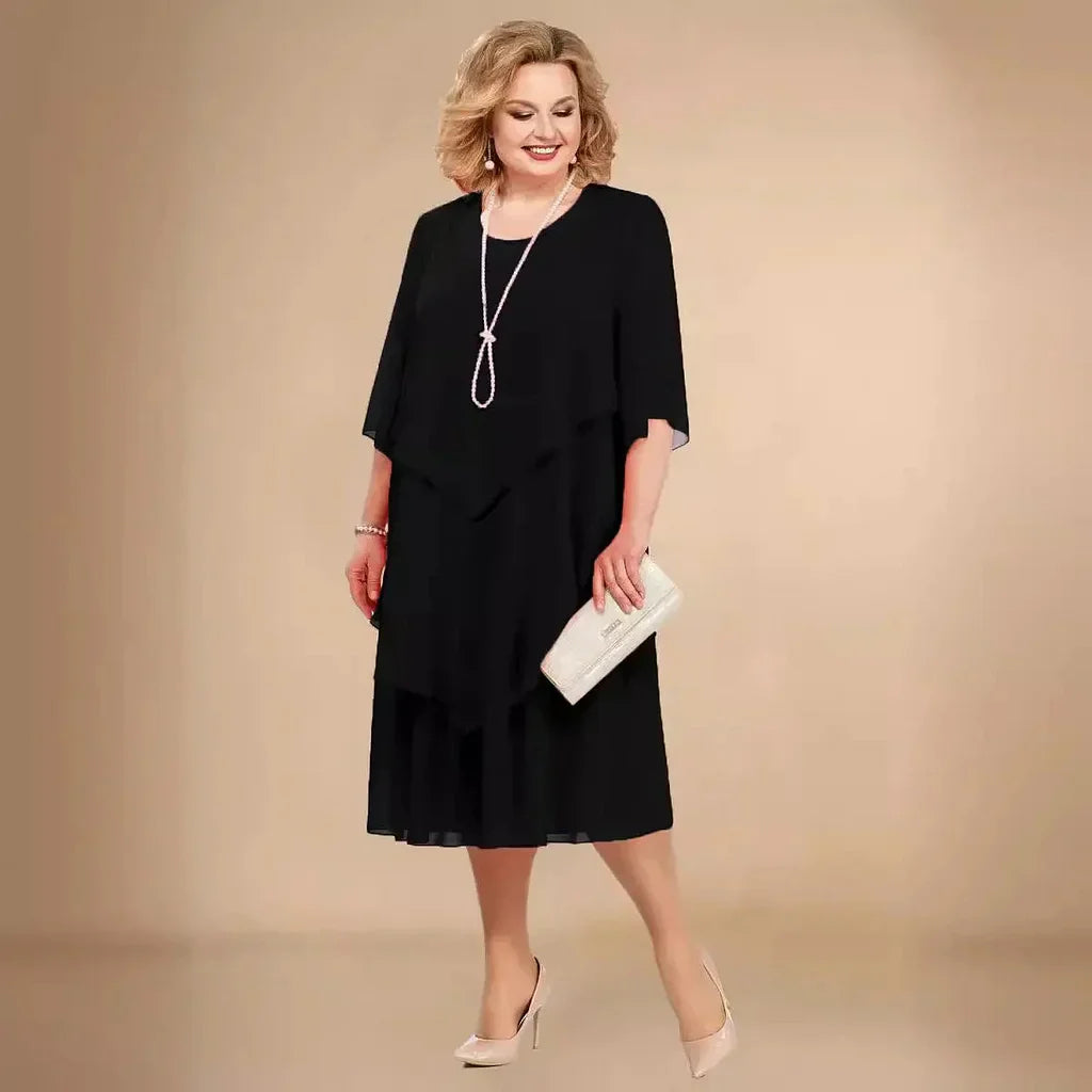 Naomi | Elegante Jurk (Grote Maten)