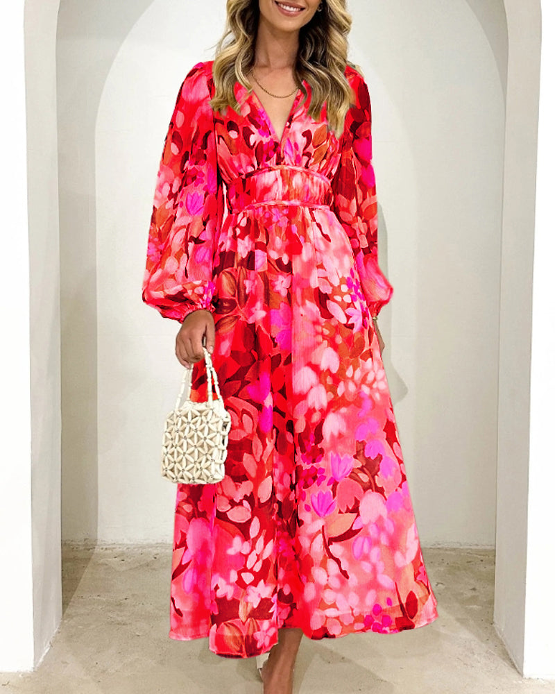 Emerie | Lange boho jurk