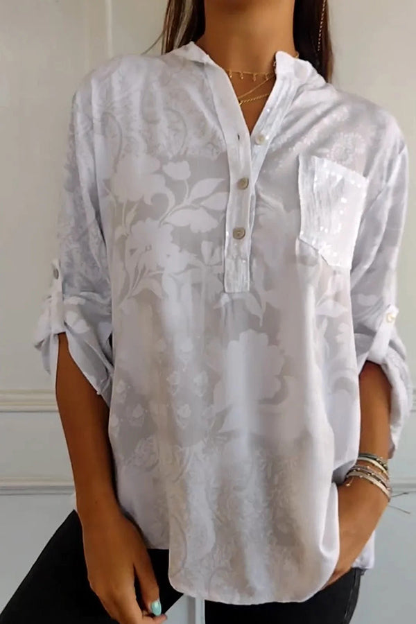 Ally | Elegante Pailletten Top