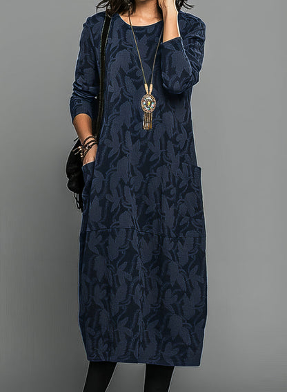 Cassie™ - Casual Ronde Hals Winterjurk