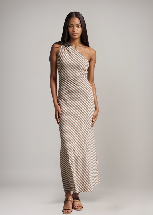 Rocia™ | Zomerjurk met Strepen en Elegante Touch