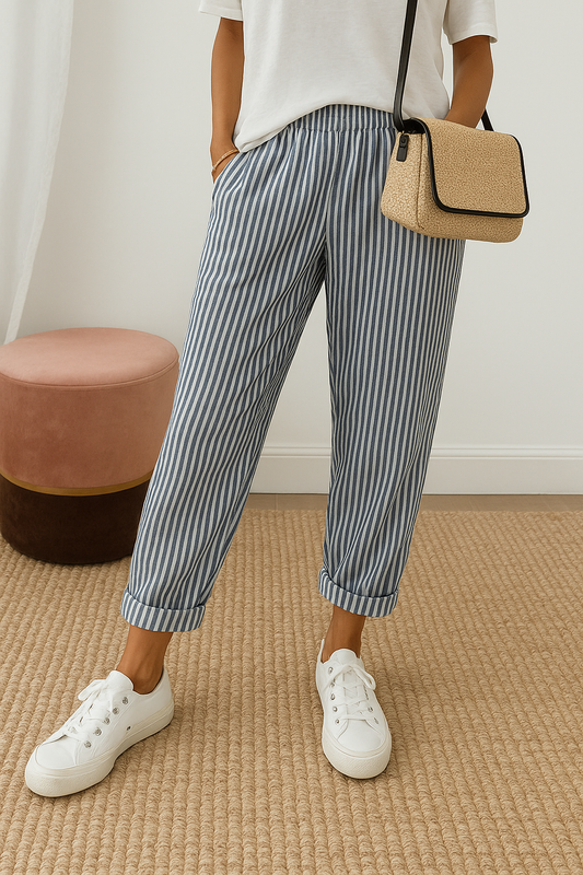 Mila |  Gestreepte broek