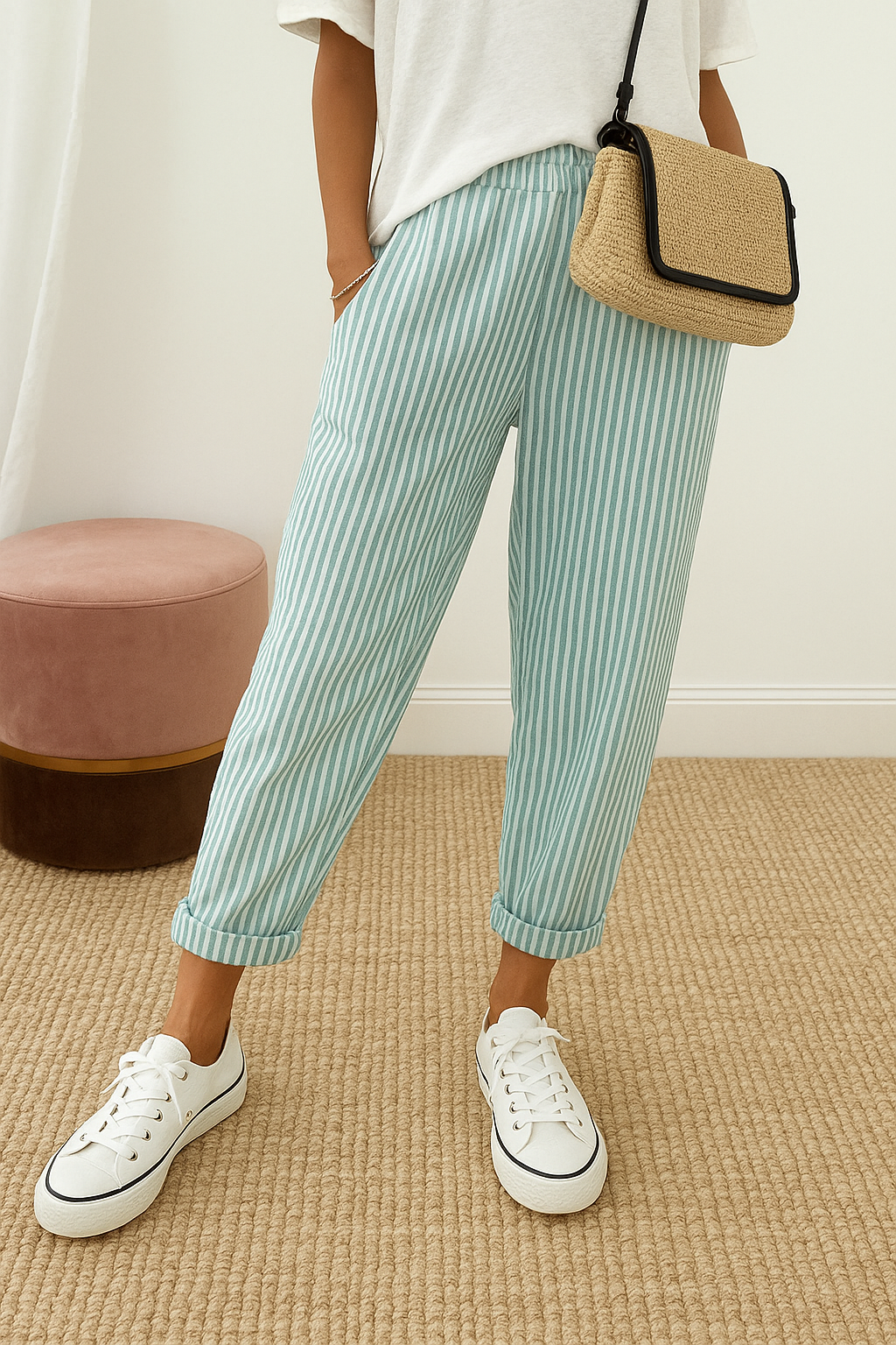 Milan |  Gestreepte broek
