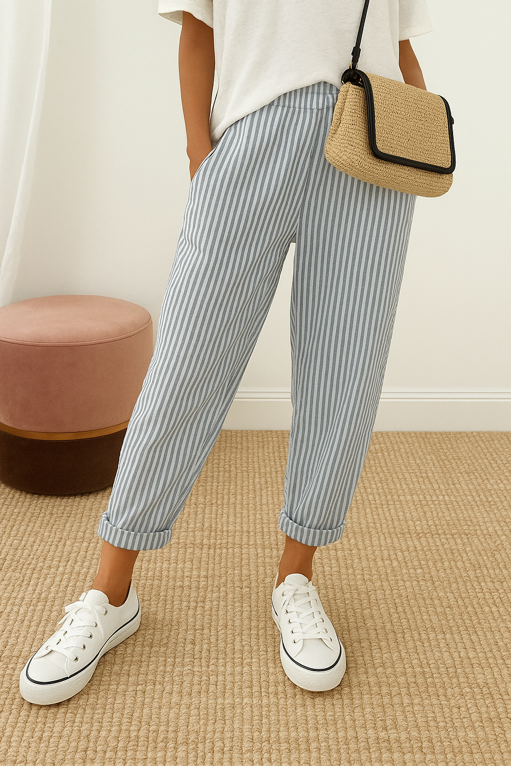 Milan |  Gestreepte broek