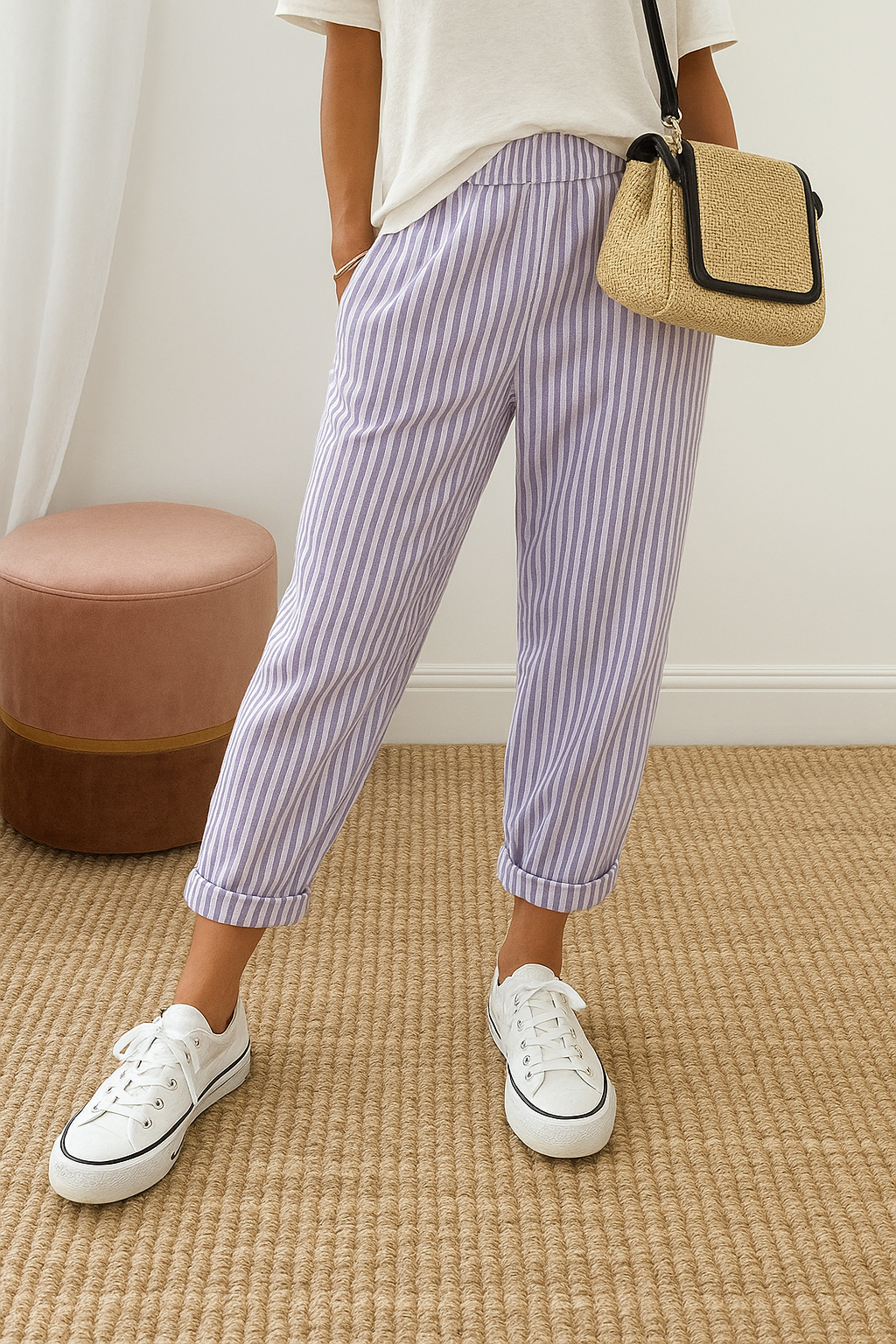 Milan |  Gestreepte broek