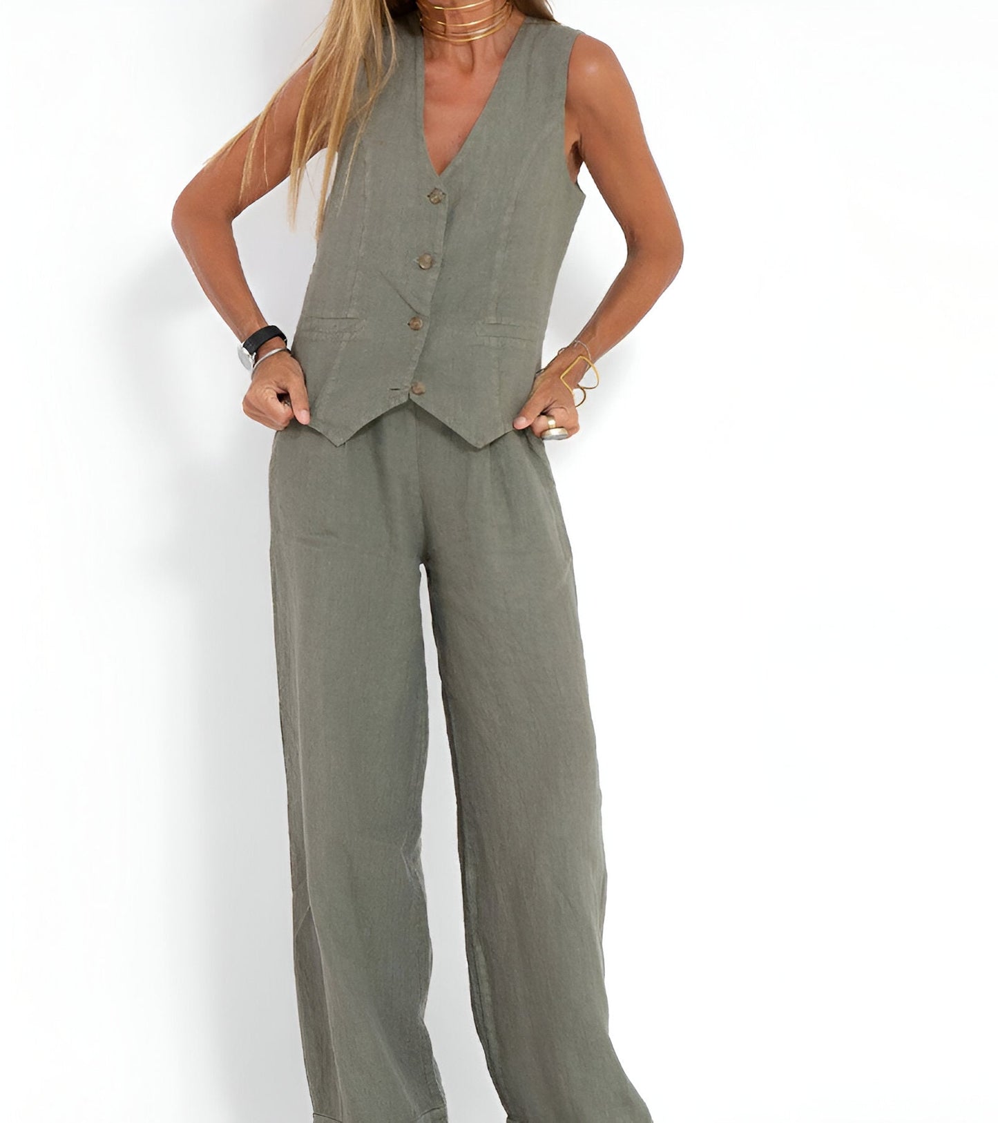 MAUD | Elegante Dames Top (+ Gratis Bijpassende Broek)