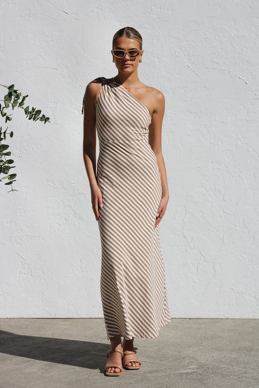 Rocia™ | Zomerjurk met Strepen en Elegante Touch