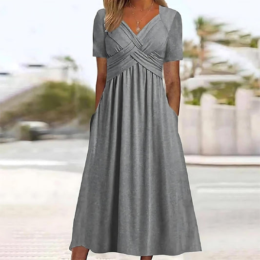 Jamaica - Elegante midi jurk met controle