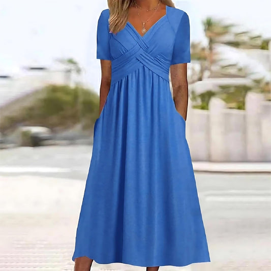 Jamaica - Elegante midi jurk met controle