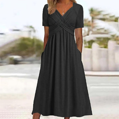 Jamaica - Elegante midi jurk met controle