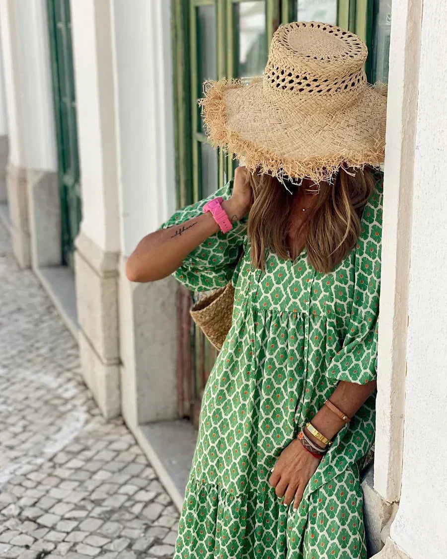 Fleur | Boho Maxikleed
