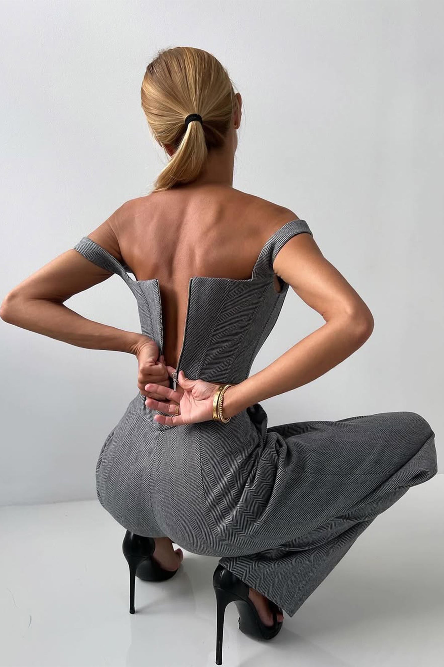 Daniella™ Set | Luxe 2-Delig Set met Gratis Dubbelrijige Blazer