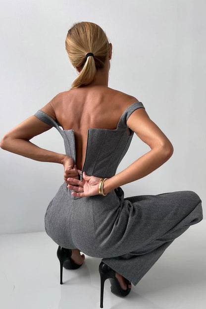 Daniella™ Set | Luxe 2-Delig Set met Gratis Dubbelrijige Blazer