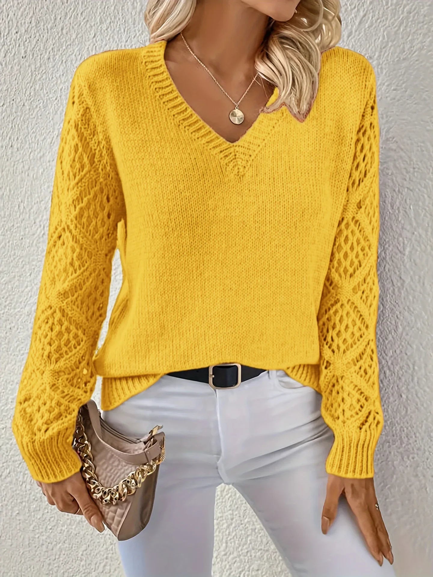 Daisy | Trui met v-hals