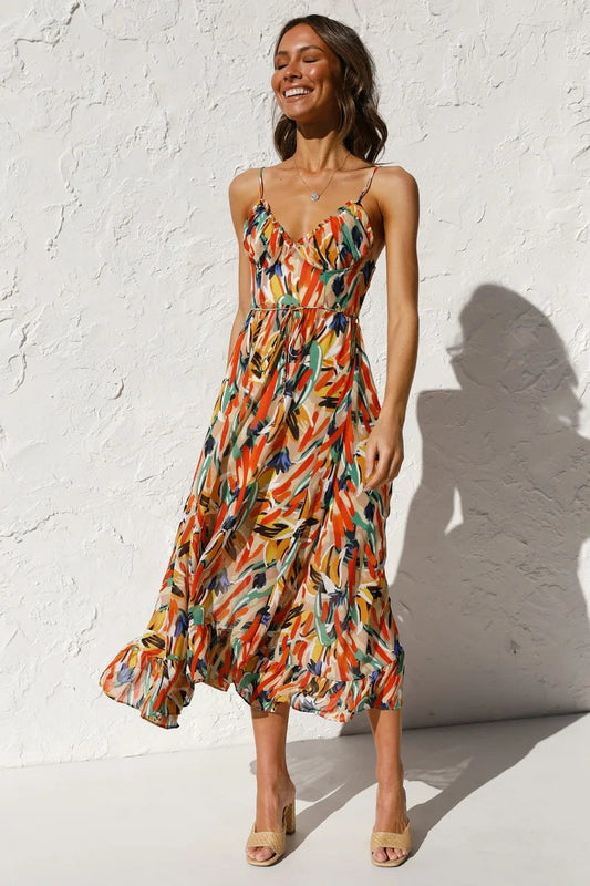 Sienna | Gedrukte jurk