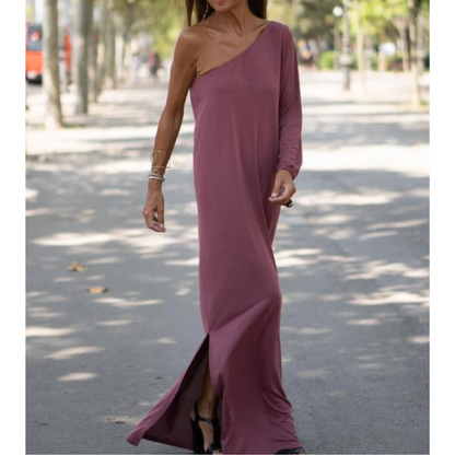 Aiden™ - Elegante Eén-Schouder Jurk
