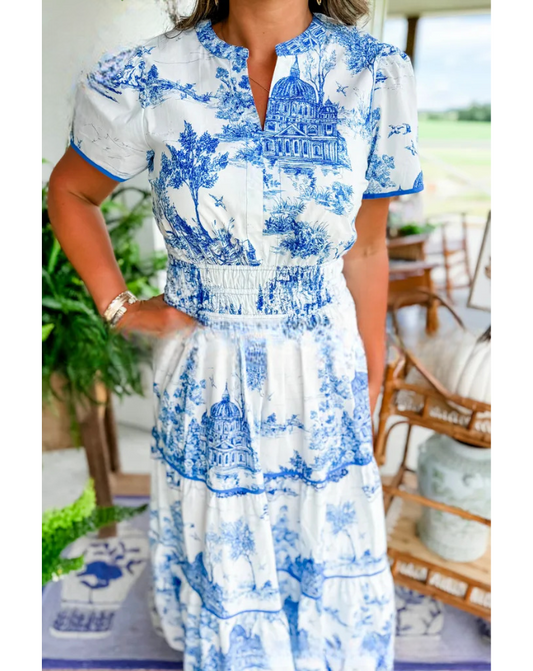 Isabela™ | Jurk met Ronde Hals