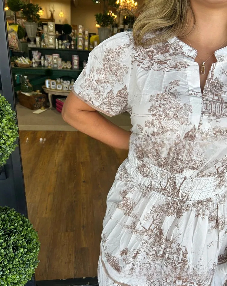 Isabela™ | Jurk met Ronde Hals
