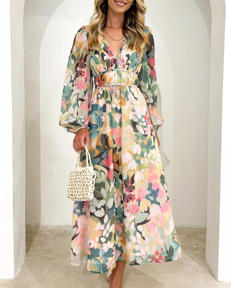 Emerie | Lange boho jurk