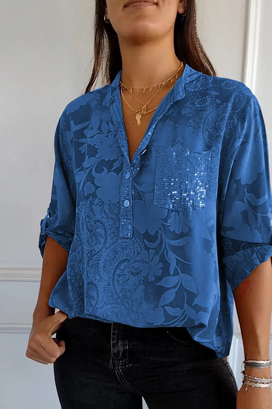 Ally | Elegante Pailletten Top