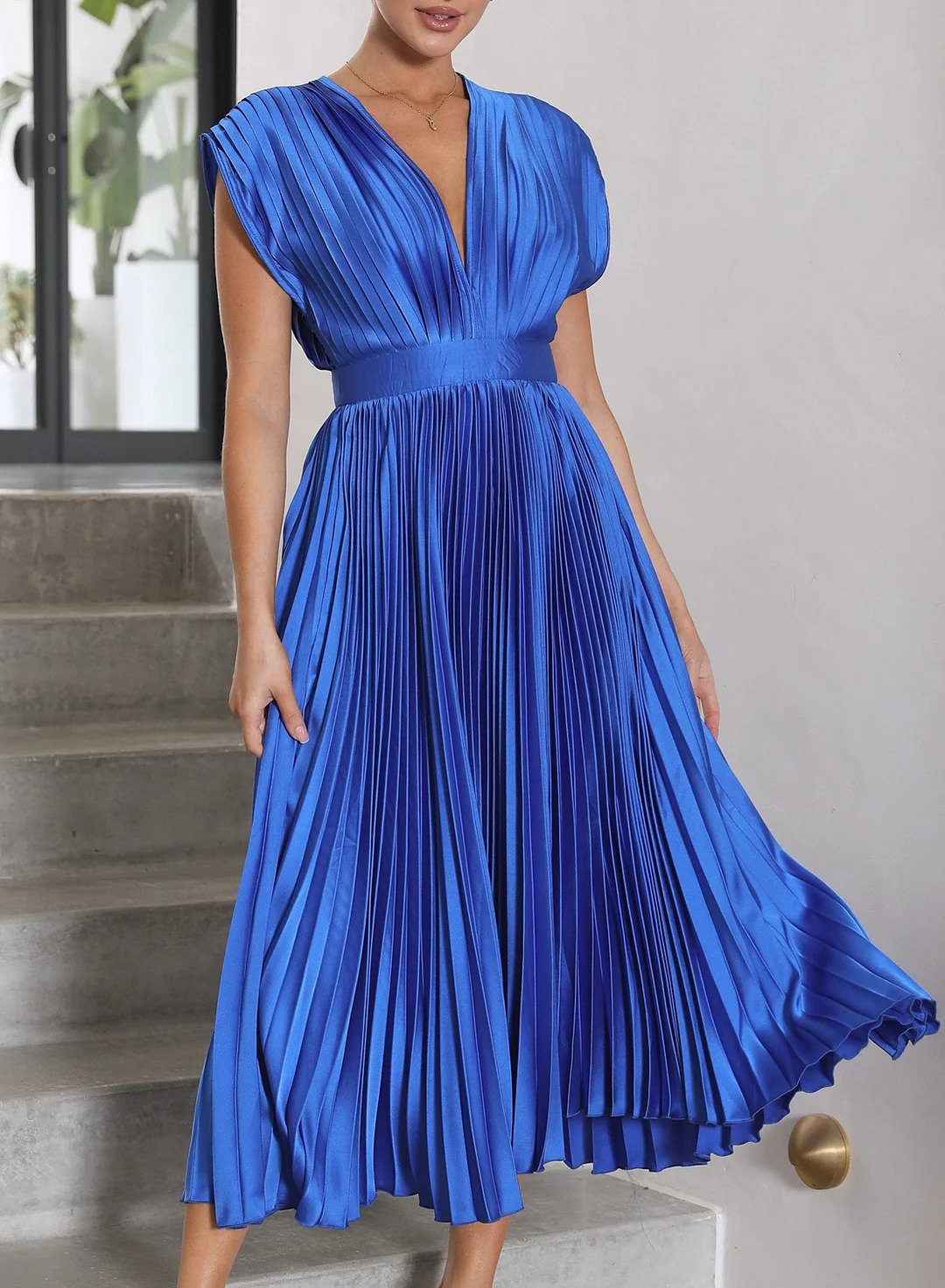 Rachel | Lange jurk
