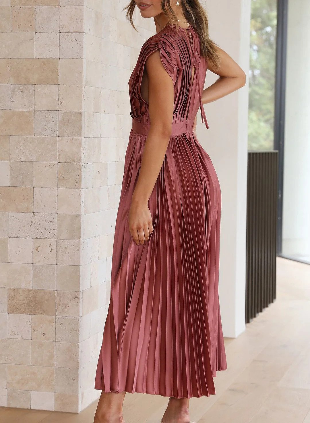 Rachel | Lange jurk