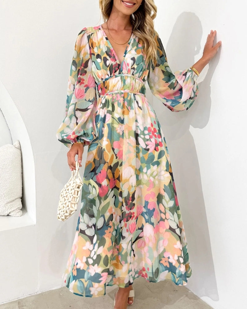 Emerie | Lange boho jurk