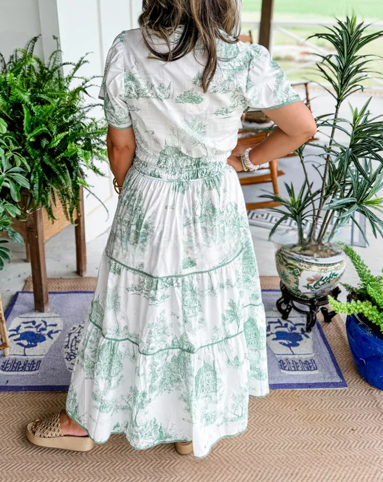 Isabela™ | Jurk met Ronde Hals
