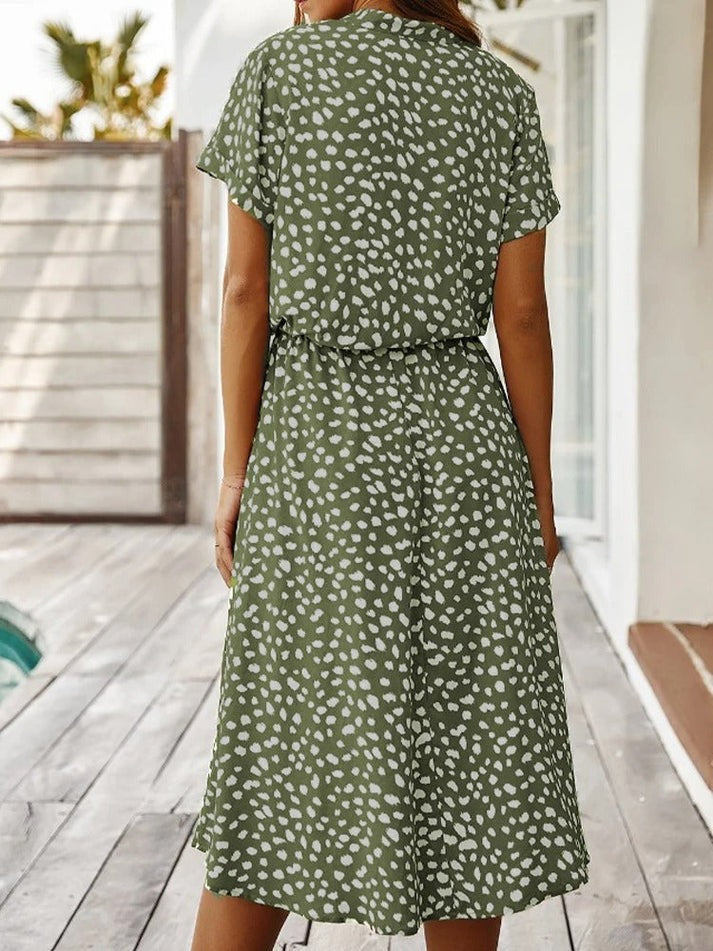 Dalia | V-hals jurk
