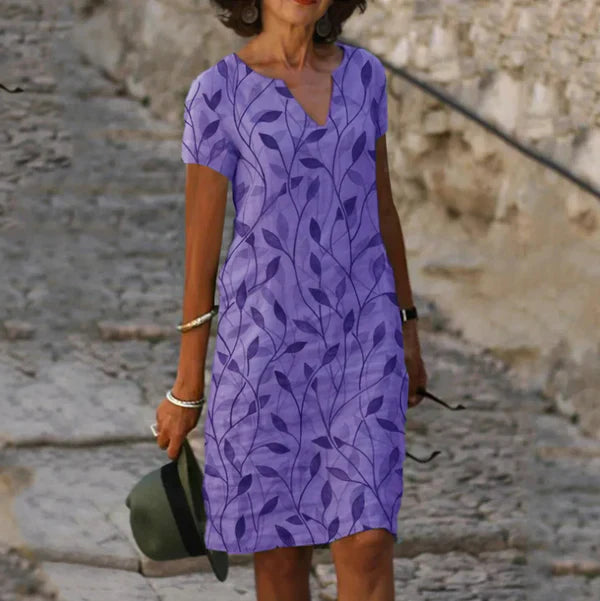 Emery | Elegante ZomerJurk Met BuikBeddekking