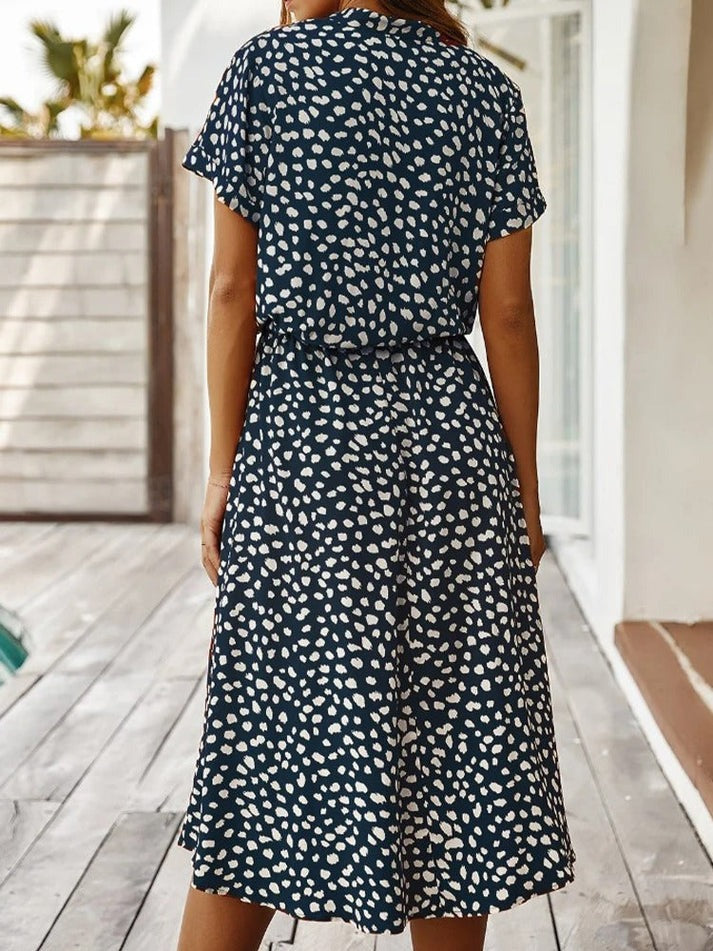 Dalia | V-hals jurk