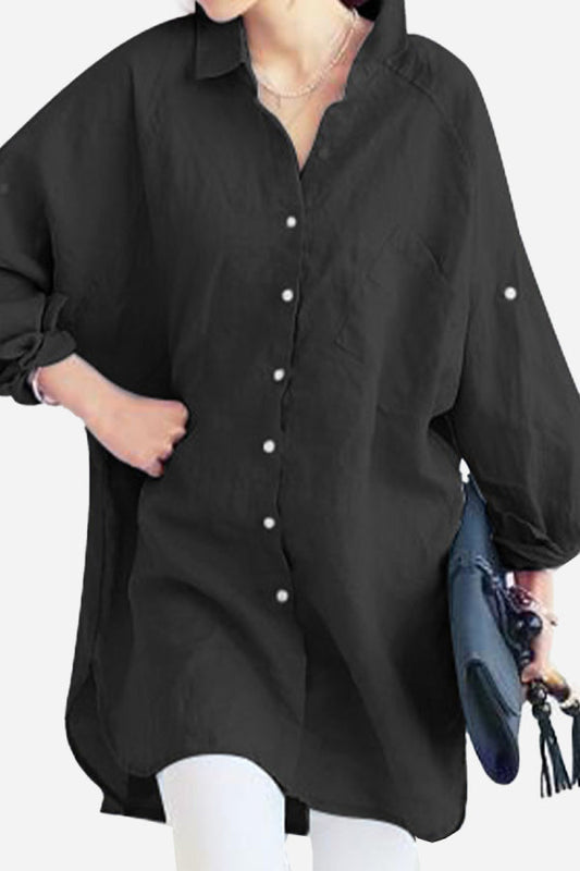 Florence | Dames Oversized Linnen Shirt
