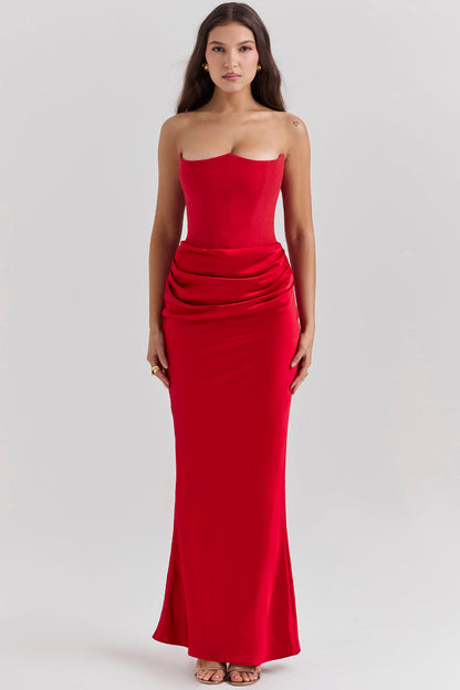 Belle - Elegante Maxi Jurk