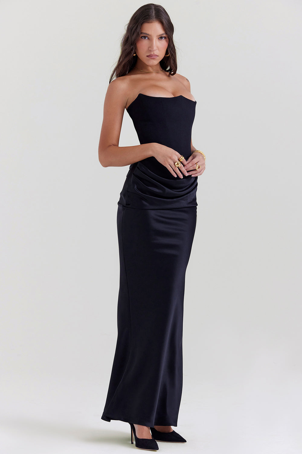 Belle - Elegante Maxi Jurk