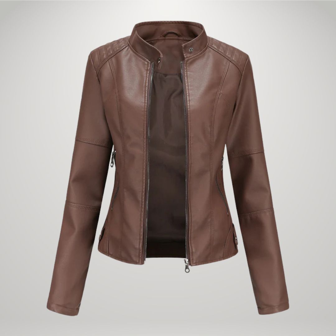 Alexa | Elegante Leren Jas