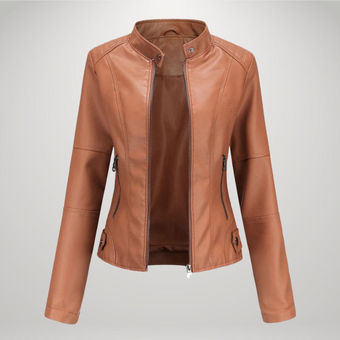 Alexa | Elegante Leren Jas